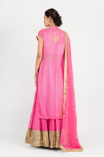 Load image into Gallery viewer, Kota Silk Gota Patti Lehenga and Chiffon Dupatta

