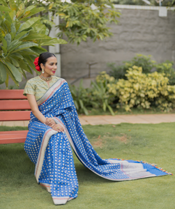 Benaras Silk Bridal Jaal Buti Saree
