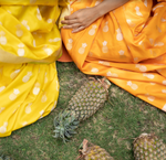 Load image into Gallery viewer, Benaras Silk Tropical Summer Saree

