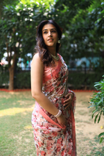 Load image into Gallery viewer, Kota Silk Floral Jaal Digital Print Saree
