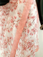 Load image into Gallery viewer, Kota Silk Floral Jaal Digital Print Saree
