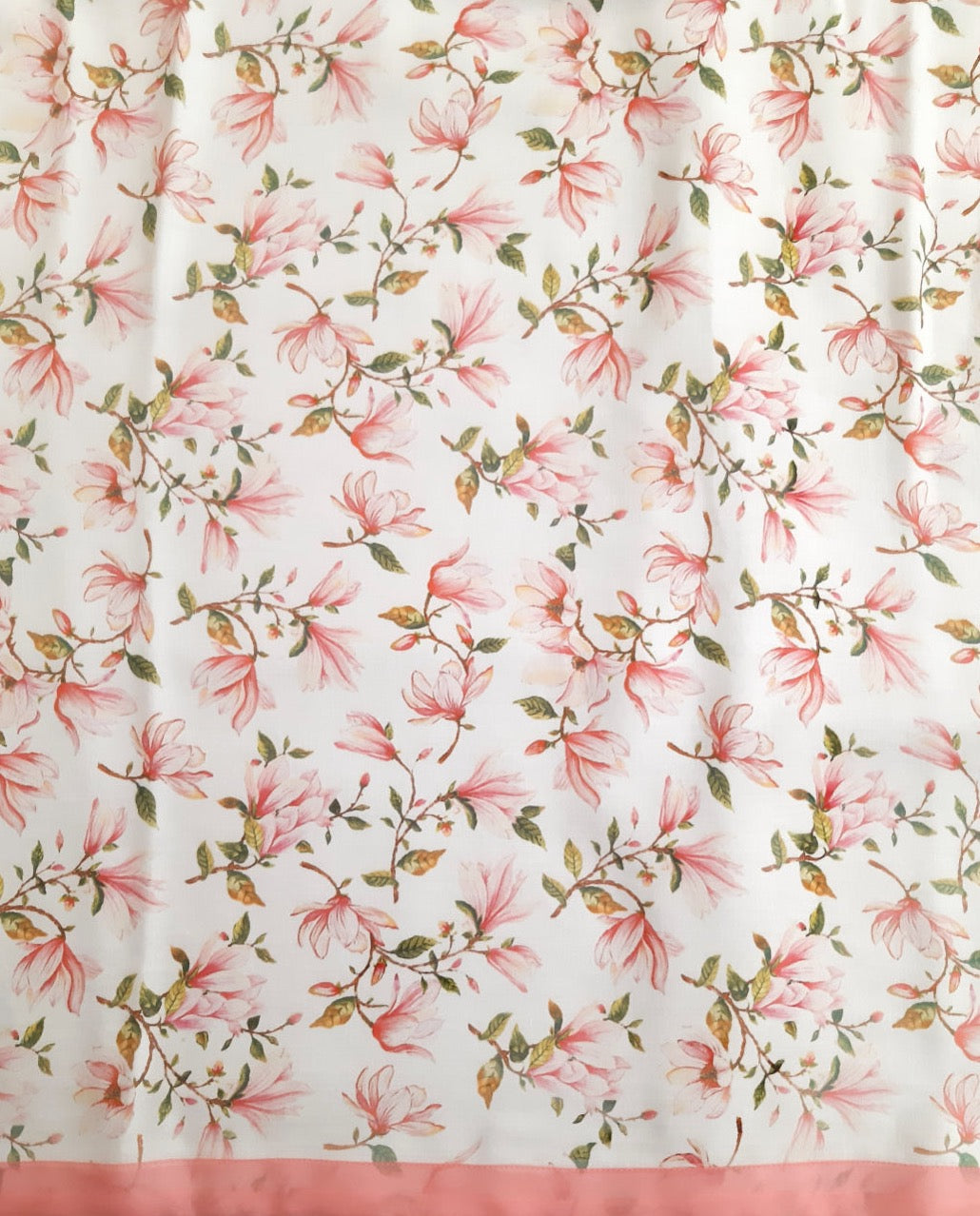Kota Silk Floral Jaal Digital Print Saree