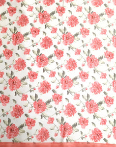 Kota Silk Floral Jaal Digital Print Saree