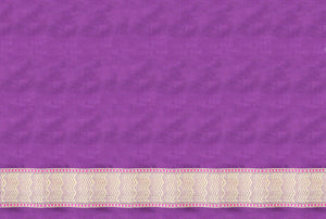 Benaras Katan Silk Herringbone Stripes Saree