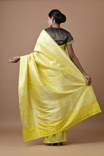 Load image into Gallery viewer, Benaras Silk Shikargah Design Saree
