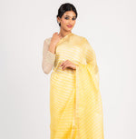 Load image into Gallery viewer, Kotah Silk Leheriya Saree with Zari Border
