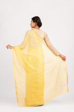 Load image into Gallery viewer, Kotah Silk Leheriya Saree with Zari Border
