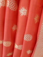 Load image into Gallery viewer, Benaras Silk Tropical Summer Saree

