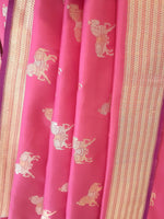 Load image into Gallery viewer, Benaras Silk Chetak Motif Saree
