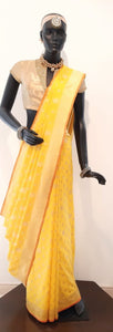 Benaras Silk Antique Buti Saree