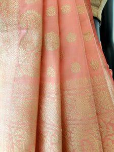 Benaras Silk Antique Buti Saree