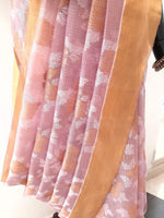 Load image into Gallery viewer, Kota Tissue Rose Jaal Saree
