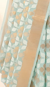 Kotah Cotton Ayesha Zari Buti Saree