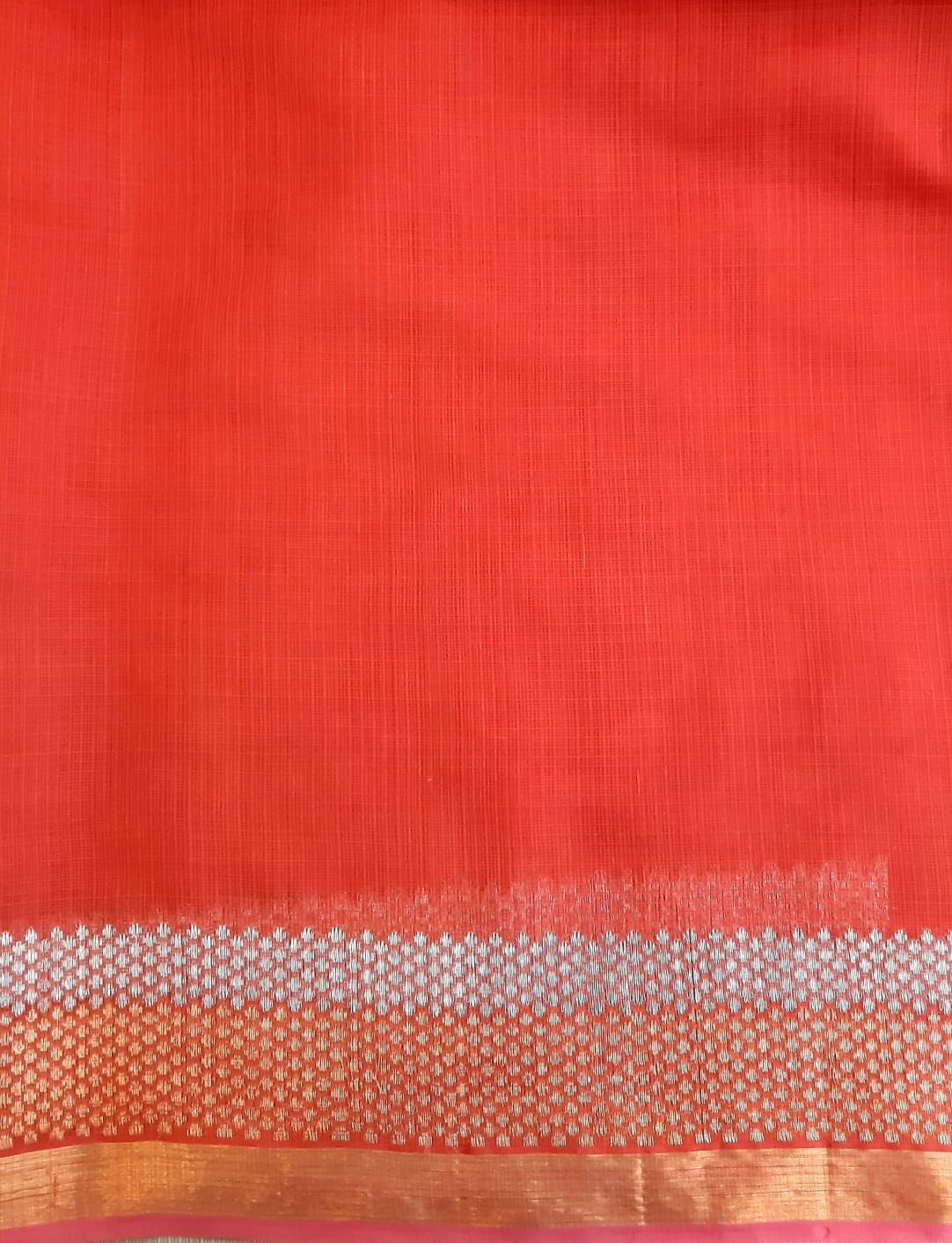 Kotah Cotton Buddha Palla Saree