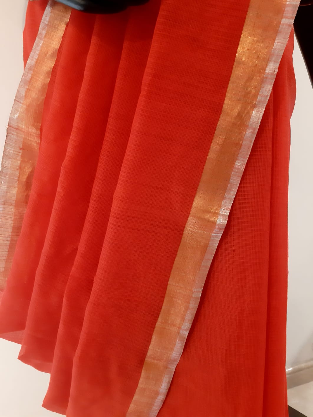 Kota Cotton Cypress Tree Buti Saree (On Palla)