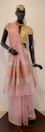 Load image into Gallery viewer, Kotah Cotton Cypress Tree Buti Saree (All Over)
