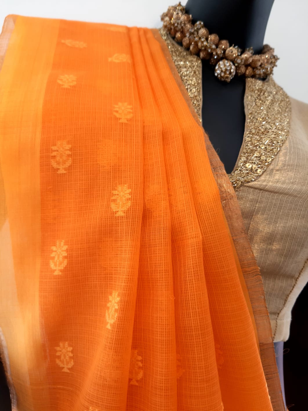 Kota Cotton Ayaz Motif Saree