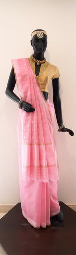 Load image into Gallery viewer, Kota Cotton Ayaz Motif Saree
