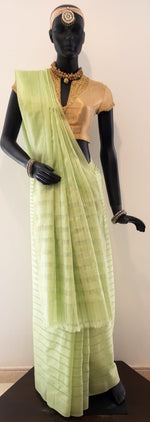 Load image into Gallery viewer, Kota Cotton Graded Jaal Saree
