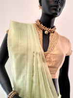 Load image into Gallery viewer, Kota Cotton Graded Jaal Saree
