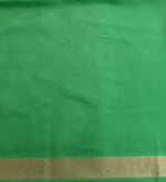 Load image into Gallery viewer, Benaras Silk Silver / Gold Double Leaf Motif Saree
