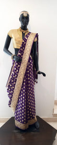 Benaras Silk Old Legacy Red Saree