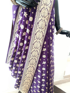 Benaras Silk Old Legacy Red Saree