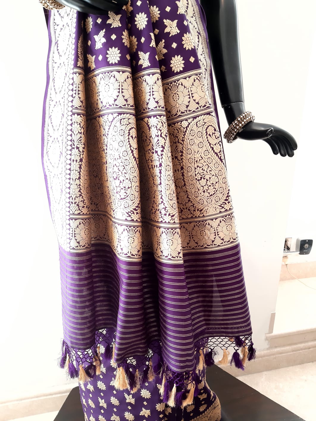 Benaras Silk Old Legacy Red Saree