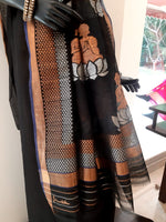 Load image into Gallery viewer, Kotah Cotton Buddha Palla Saree
