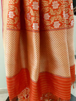 Load image into Gallery viewer, Benaras Silk Ultakatori Jaal Saree

