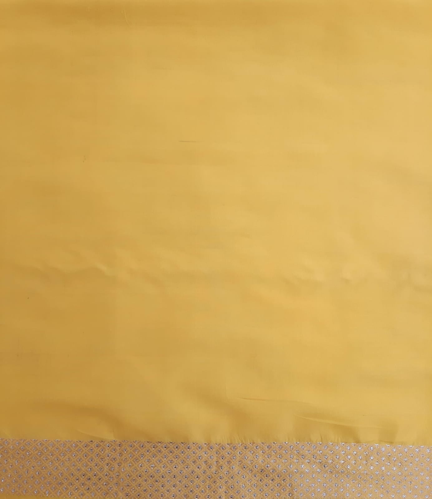 Benaras Silk Jhumka Buti Silver Gold Saree