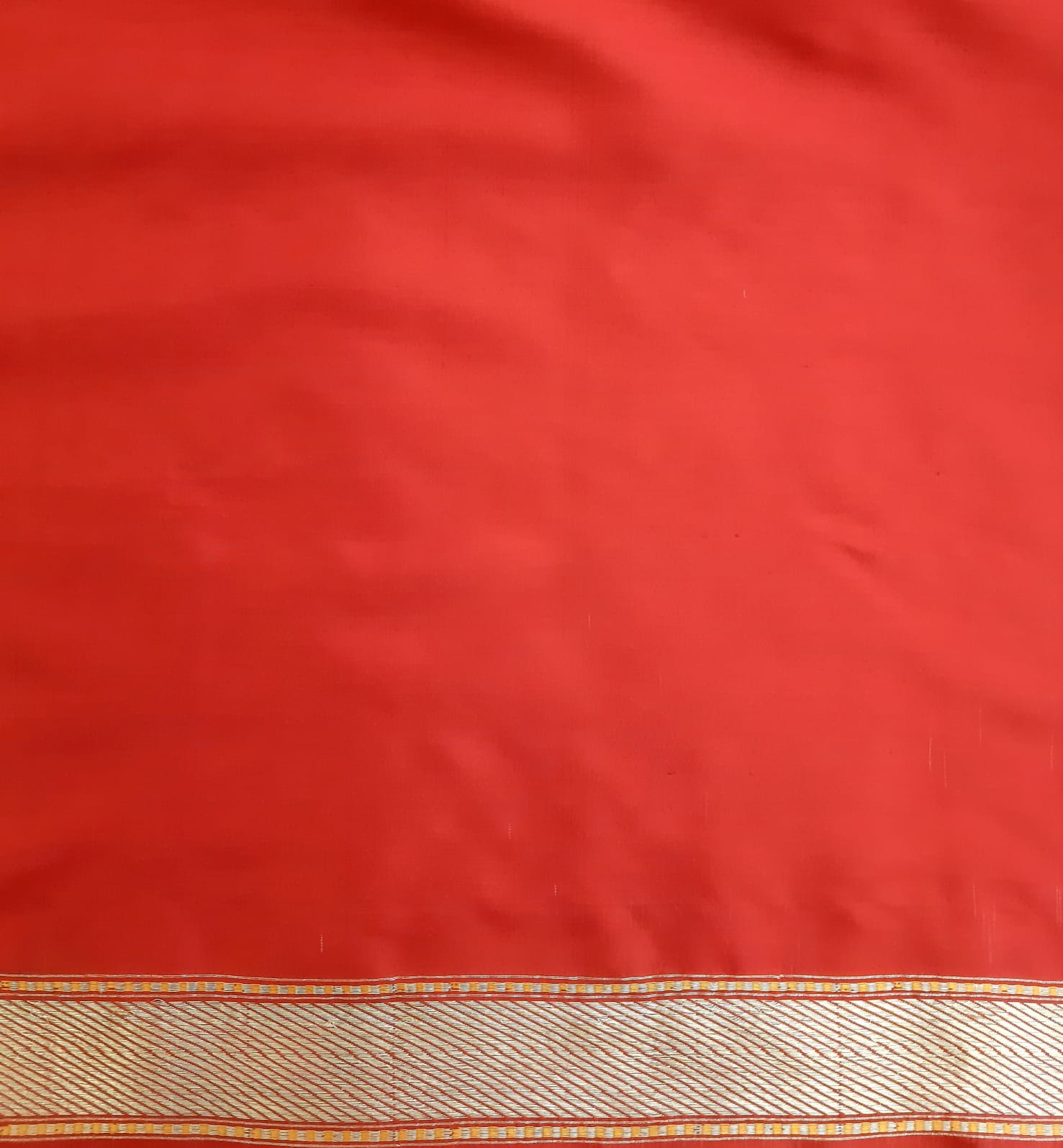 Benaras Silk Parrot Jaal Saree