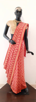 Load image into Gallery viewer, Benaras Silk Gharchola Buti Saree
