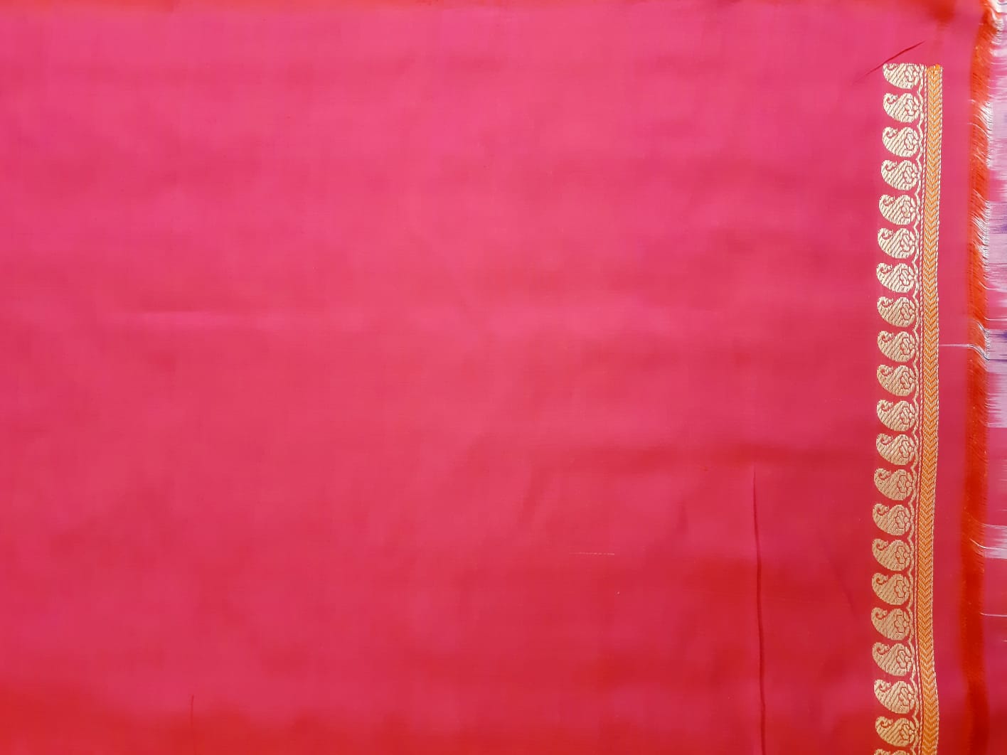 Benaras Silk Gharchola Buti Saree