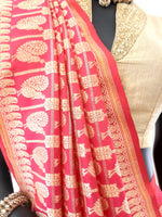 Load image into Gallery viewer, Benaras Silk Gharchola Buti Saree

