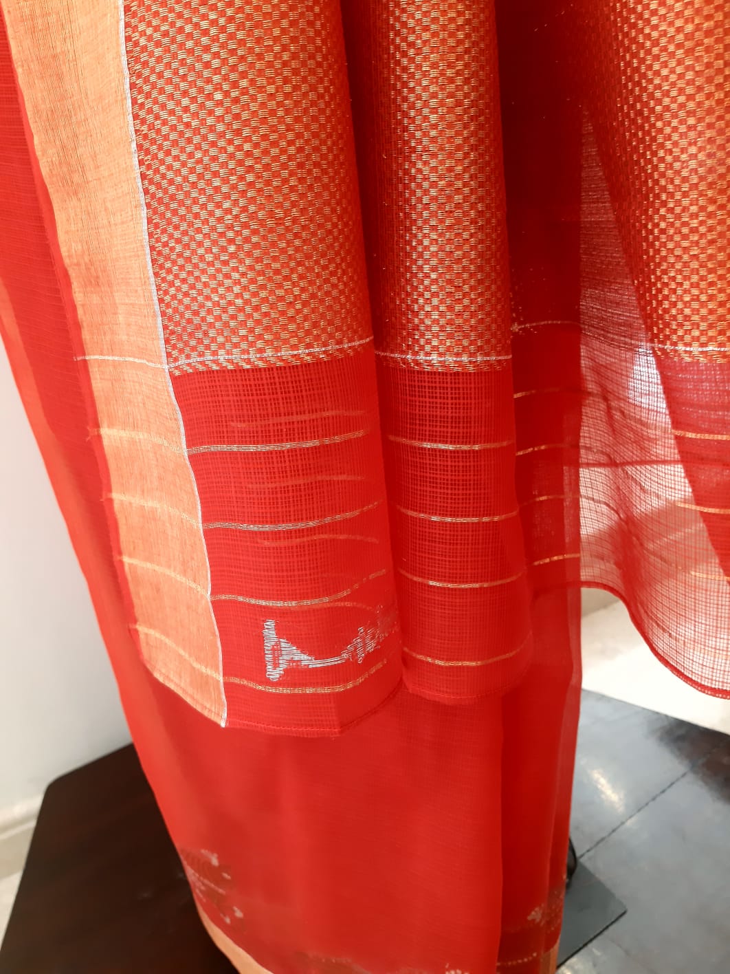 Kota Cotton Chetak Motif Saree