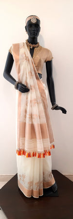 Load image into Gallery viewer, Kota Cotton Chetak Motif Saree
