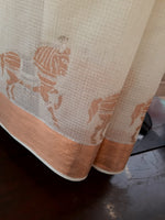 Load image into Gallery viewer, Kota Cotton Chetak Motif Saree
