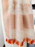 Load image into Gallery viewer, Kota Cotton Chetak (Horse) Motif Saree
