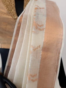 Kota Cotton Chetak (Horse) Motif Saree