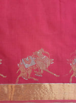 Load image into Gallery viewer, Kotta Cotton Pushkar (Camel) Motif Saree
