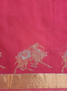 Kotta Cotton Pushkar (Camel) Motif Saree
