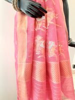 Load image into Gallery viewer, Kotah Cotton Pushkar Palla With All Over Jhumka Buti Saree
