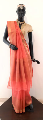 Load image into Gallery viewer, Kota Sada Danedar Skirt Border With Palla &amp; Border Saree
