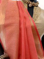 Load image into Gallery viewer, Kota Sada Danedar Skirt Border With Palla &amp; Border Saree
