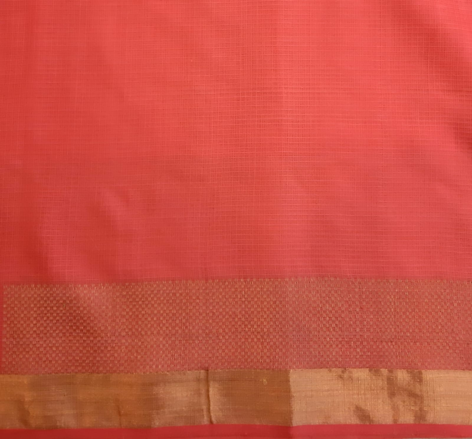 Kota Sada Danedar Skirt Border With Palla & Border Saree