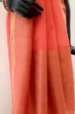Load image into Gallery viewer, Kota Sada Danedar Skirt Border With Palla &amp; Border Saree
