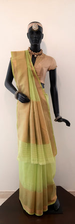 Load image into Gallery viewer, Kota Sada Danedar Skirt Border With Palla &amp; Border Saree

