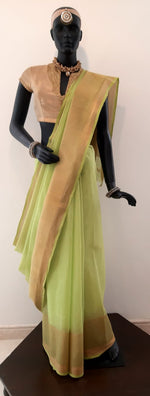 Load image into Gallery viewer, Kota Sada Danedar Skirt Border With Palla &amp; Border Saree

