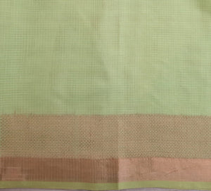 Kota Sada Danedar Skirt Border With Palla & Border Saree